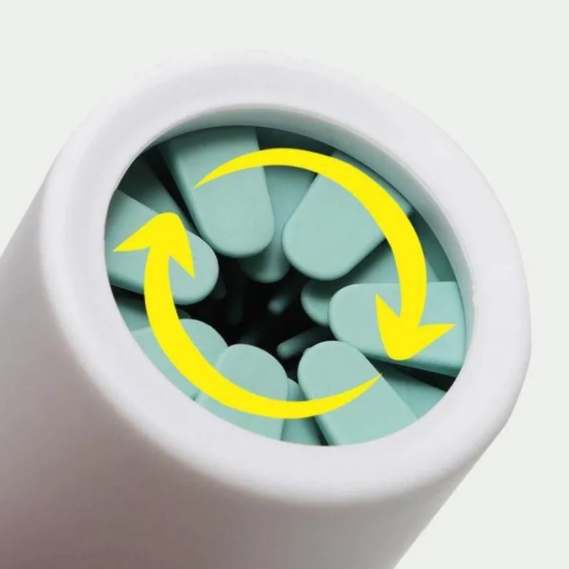 Furendo Haustierzubehör|Reinigungswerkzeuge Für Haustiere-Tragbarer Pfotenreiniger für Haustiere – einfacher Fußreiniger für Hunde und Katzen