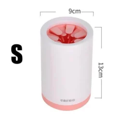 Furendo Haustierzubehör|Reinigungswerkzeuge Für Haustiere-Tragbarer Pfotenreiniger für Haustiere – einfacher Fußreiniger für Hunde und Katzen