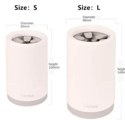 Furendo Haustierzubehör|Reinigungswerkzeuge Für Haustiere-Tragbarer Pfotenreiniger für Haustiere – einfacher Fußreiniger für Hunde und Katzen