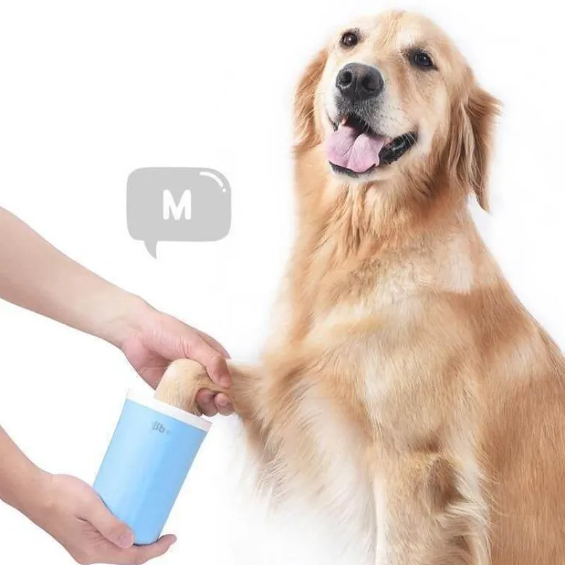 Furendo Haustierzubehör|Reinigungswerkzeuge Für Haustiere-Tragbarer Pfotenreiniger für Haustiere – einfacher Fußreiniger für Hunde und Katzen