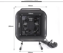 The Decor Haven Camping-Werkzeuge|Camping Im Freien-Tragbarer Rauchabsorber für den Innenbereich – Luftreiniger für den Heimgebrauch