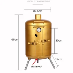 Trail u0026 Beyond Camping-Werkzeuge|Outdoor-Artikel-Tragbarer rauchfreier Campinggrill – Kochlösung für draußen