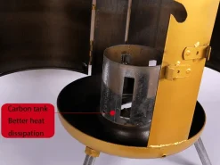 Trail u0026 Beyond Camping-Werkzeuge|Outdoor-Artikel-Tragbarer rauchfreier Campinggrill – Kochlösung für draußen