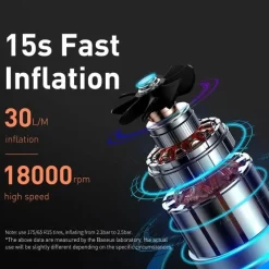 Wild u0026 Free Gear Automobilindustrie|Autozubehör-Tragbarer Reifenfüller – Luftpumpe für Auto und Fahrrad