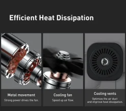 Wild u0026 Free Gear Automobilindustrie|Autozubehör-Tragbarer Reifenfüller – Luftpumpe für Auto und Fahrrad