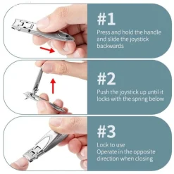 The Outdoor Vault Gesundheits-Gadgets|Gesundheits- Und Entspannungstools-Tragbarer, schlanker Nagelknipser – Kompakter Trimmer für die einfache Anwendung