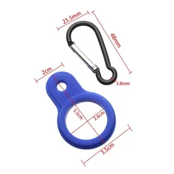 Roam Ready Heimwerkzeuge|Outdoor & Garten-Tragbarer Schlüsselanhängerhalter für Wasserflaschen – Getränketräger-Zubehör