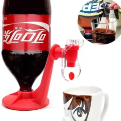 The Decor Haven Küche & Esszimmer-Tragbarer Sodaspender – praktischer Getränkespender für Partys