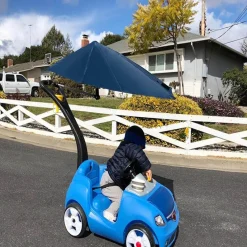 Gear Up u0026 Go Outdoor-Gadgets|Outdoor-Artikel-Tragbarer Taschenschirm mit Klemme – Kompaktes Outdoor-Vordach