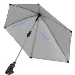 Gear Up u0026 Go Outdoor-Gadgets|Outdoor-Artikel-Tragbarer Taschenschirm mit Klemme – Kompaktes Outdoor-Vordach