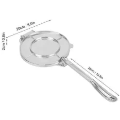 Deco Küche & Esszimmer-Tragbarer Tortilla-Maker – Einfache hausgemachte Teigpresse