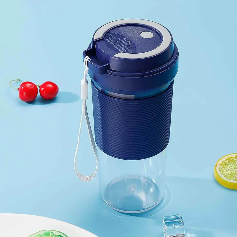 The Decor Haven Camping-Werkzeuge|Küche & Esszimmer-Tragbarer USB-Entsafter – Kompakter Mixer für Smoothies