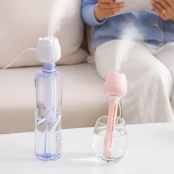 Tranquil Touch Gesundheits-Gadgets|Gesundheits- Und Entspannungstools-Tragbarer USB-Luftbefeuchter - Mini-Rosen-Aroma-Diffusor