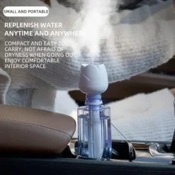 Tranquil Touch Gesundheits-Gadgets|Gesundheits- Und Entspannungstools-Tragbarer USB-Luftbefeuchter - Mini-Rosen-Aroma-Diffusor