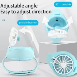 Gear Up u0026 Go Outdoor-Gadgets|Outdoor-Artikel-Tragbarer USB-Mini-Ventilator – kompakter tragbarer Kühlventilator