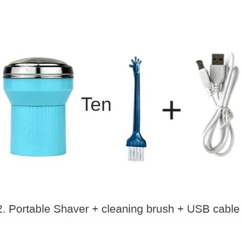 Gear Up u0026 Go Männerpflege|Körperpflege-Tragbarer USB-Reiserasierer – Kompakter Elektrorasierer