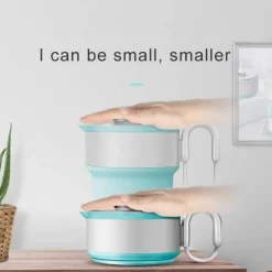 The Decor Haven Camping-Werkzeuge|Camping Im Freien-Tragbarer Wasserkocher - Faltbarer Reisewasserkocher