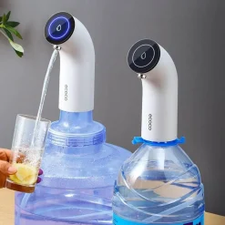 The Culinary Kit Küche & Esszimmer-Tragbarer Wasserpumpenspender - Minimalistischer Getränkespender