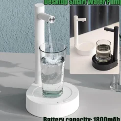 The Decor Haven Küche & Esszimmer|Gadgets Für Zuhause-Tragbarer Wasserspender – Easy Pour Automatische Trinkwasserpumpe