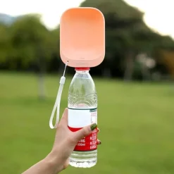 Furendo Haustierzubehör|Reinigungswerkzeuge Für Haustiere-Tragbarer Wasserspender für Haustiere – Reiseflasche für Hunde und Katzen