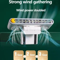 Comfort u0026 Style Gadgets Für Zuhause-Tragbarer wiederaufladbarer Mini-Kühlventilator – Persönliches Kühlgerät