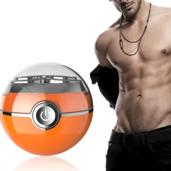 PureGlow Männerpflege|Körperpflege-Tragbarer wiederaufladbarer elektrischer Reiserasierer - Mini-Rasierer