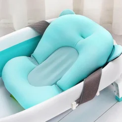 Kinder Aqua Essence Kinderzimmermöbel|Badezimmer-Tragbares Baby-Duschekissen für Neugeborene – Komfortsitz für Kleinkinder