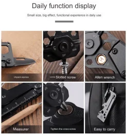 The Outdoor Vault Camping Im Freien|Heimwerkzeuge-Tragbares Camping-Überlebenswerkzeug – Notfallausrüstung für draußen