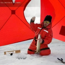 Roam Ready Camping-Werkzeuge|Heimwerkzeuge-Tragbares Eisfischerzelt – Wintercamping-Unterstand