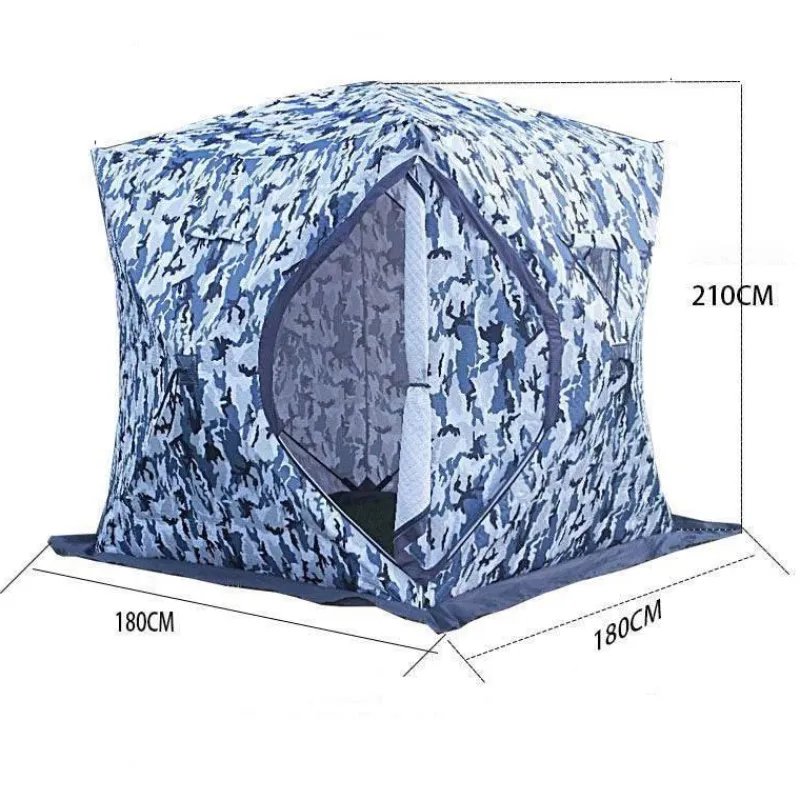 Roam Ready Camping-Werkzeuge|Heimwerkzeuge-Tragbares Eisfischerzelt – Wintercamping-Unterstand
