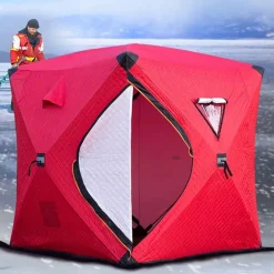 Roam Ready Camping-Werkzeuge|Heimwerkzeuge-Tragbares Eisfischerzelt – Wintercamping-Unterstand