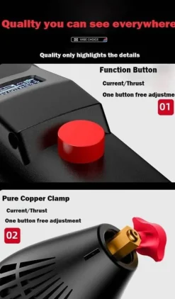 Roam Ready Outdoor-Artikel|Heimwerkzeuge-Tragbares elektrisches Schweißgerät - Smart Digital Welder