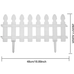 Nomad Gear Camping Im Freien|Outdoor & Garten-Tragbares Gartenzaun-Set – Einfache Außenbarriere