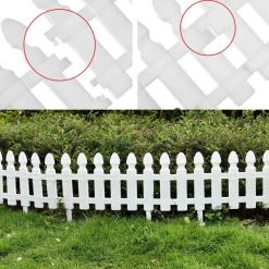 Nomad Gear Camping Im Freien|Outdoor & Garten-Tragbares Gartenzaun-Set – Einfache Außenbarriere