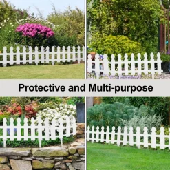 Nomad Gear Camping Im Freien|Outdoor & Garten-Tragbares Gartenzaun-Set – Einfache Außenbarriere