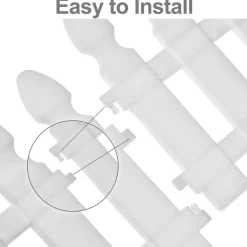 Nomad Gear Camping Im Freien|Outdoor & Garten-Tragbares Gartenzaun-Set – Einfache Außenbarriere