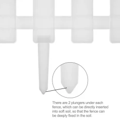 Nomad Gear Camping Im Freien|Outdoor & Garten-Tragbares Gartenzaun-Set – Einfache Außenbarriere