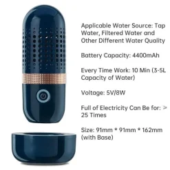 The Culinary Kit Küche & Esszimmer-Tragbares Gemüsedesinfektionsmittel - Desinfektionskapsel für die Lebensmittelsicherheit