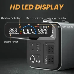 The Outdoor Vault Camping-Werkzeuge|Heimwerkzeuge-Tragbares Hochleistungskraftwerk - Reisegenerator