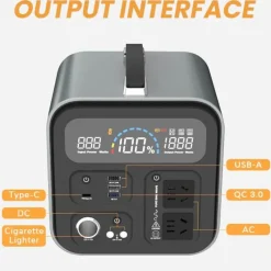 The Outdoor Vault Camping-Werkzeuge|Heimwerkzeuge-Tragbares Hochleistungskraftwerk - Reisegenerator