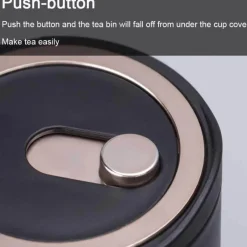 Adventure Basecamp Camping-Werkzeuge|Camping Im Freien-Tragbares japanisches Tee-Ei – Elegantes Aufbrühgerät für unterwegs