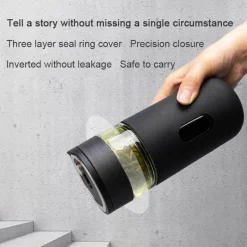 Adventure Basecamp Camping-Werkzeuge|Camping Im Freien-Tragbares japanisches Tee-Ei – Elegantes Aufbrühgerät für unterwegs