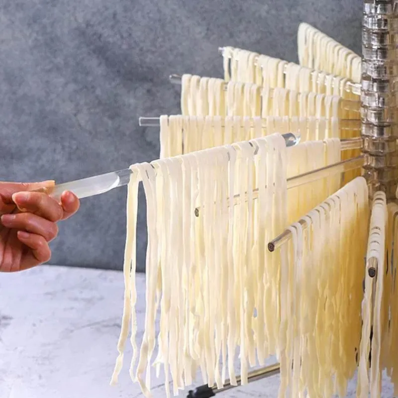 Tom Küche & Esszimmer-Tragbares Nudeltrocknergestell – Nudel-Trockengerät zum Aufhängen