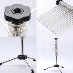 Tom Küche & Esszimmer-Tragbares Nudeltrocknergestell – Nudel-Trockengerät zum Aufhängen