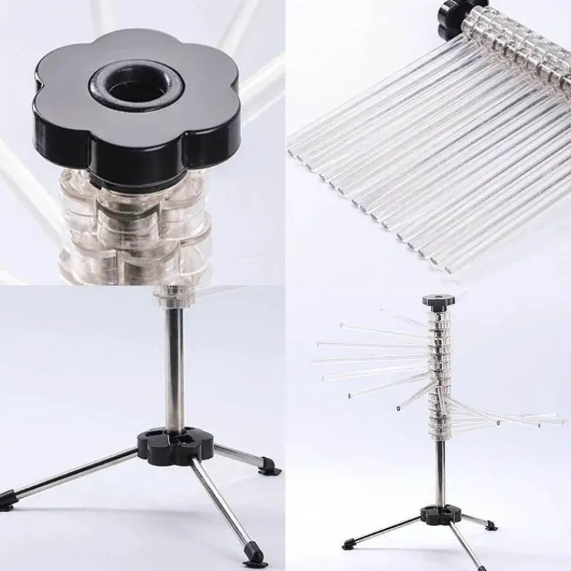 Tom Küche & Esszimmer-Tragbares Nudeltrocknergestell – Nudel-Trockengerät zum Aufhängen