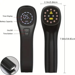 PureGlow Frauenpflege|Körperpflege-Tragbares Rotlichttherapiegerät – Verbesserte Infrarot-LED zur Muskel- und Gelenkentspannung