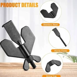 Roam Ready Heimwerkzeuge|Outdoor-Artikel-Tragbares Türstopperschloss – Sicherheitsgerät für unterwegs