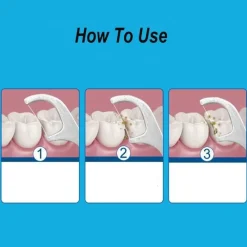 The Relaxation Nook Gesundheits-Gadgets|Gesundheits- Und Entspannungstools-Tragbares Zahnstocher-Reinigungsset – Minty Travel Dental Tool