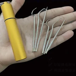 The Relaxation Nook Gesundheits-Gadgets|Gesundheits- Und Entspannungstools-Tragbares Zahnstocher-Reinigungsset – Minty Travel Dental Tool