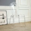 Cozy Living Möbel-Transparent Nordic Dining Chair - Modern Durable Design